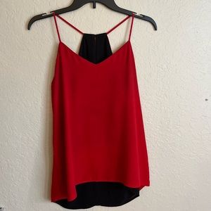 Super soft red blouse for going out !